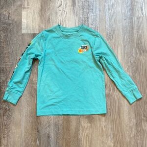 Nike Kids Teal Long Sleeve Shirt
